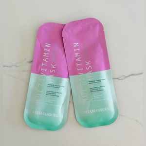 🧖🏻‍♀️ Vitamasques Multivitamin Masks. 2 Included. NWT.